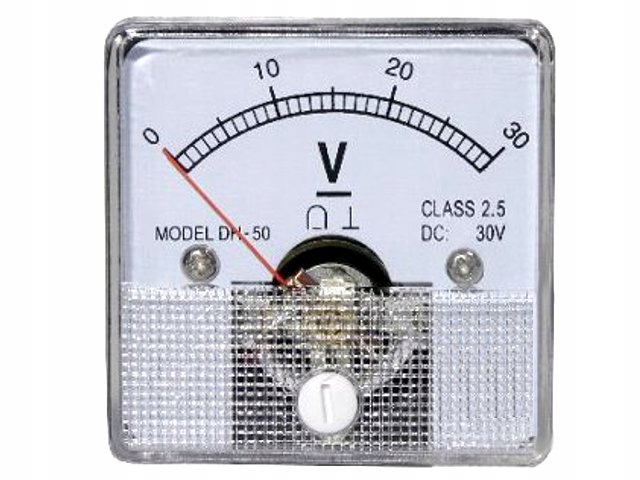 

Voltomierz Woltomierz analogowy kwadratowy DC 30V
