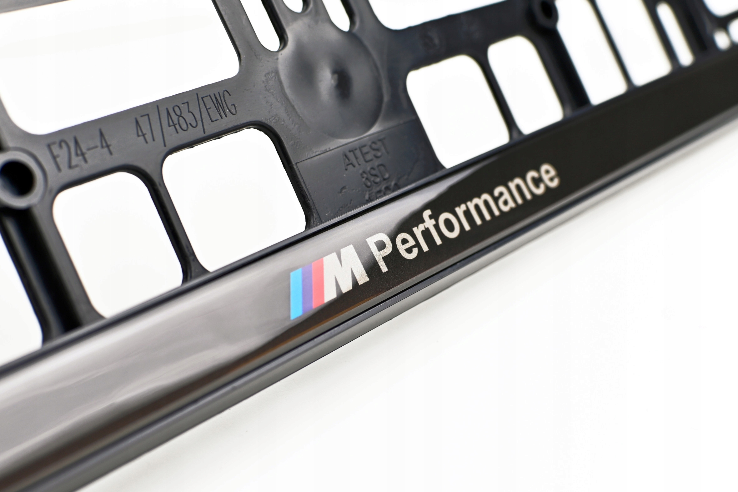 2 x Ramka tablicy Bmw Performance Żel