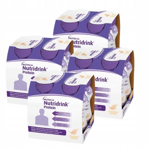 Zestaw 4x Nutridrink Protein wanilia, 4x125ml