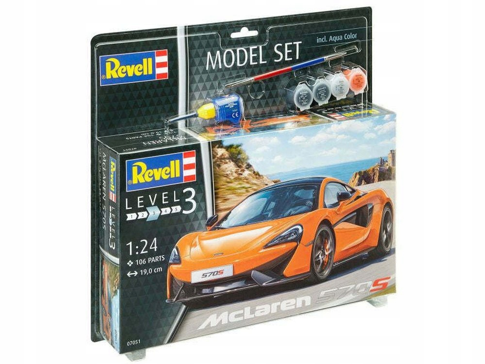 1:24 Auto Mclaren 570S Set Revell 67051