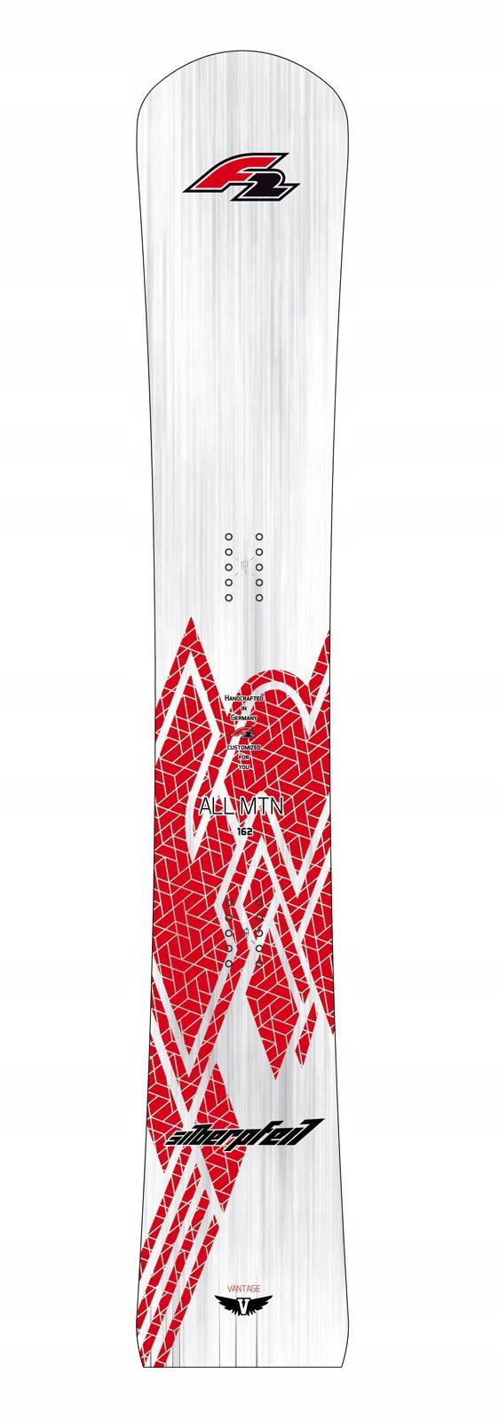Twarda deska snowboardowa F2 Silberpfeil Vantage 2024/2025 162