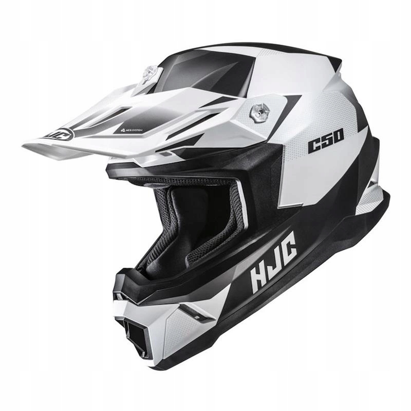 Motocyklová prilba Hjc C50 Slide White/black biela čierna Darčeky
