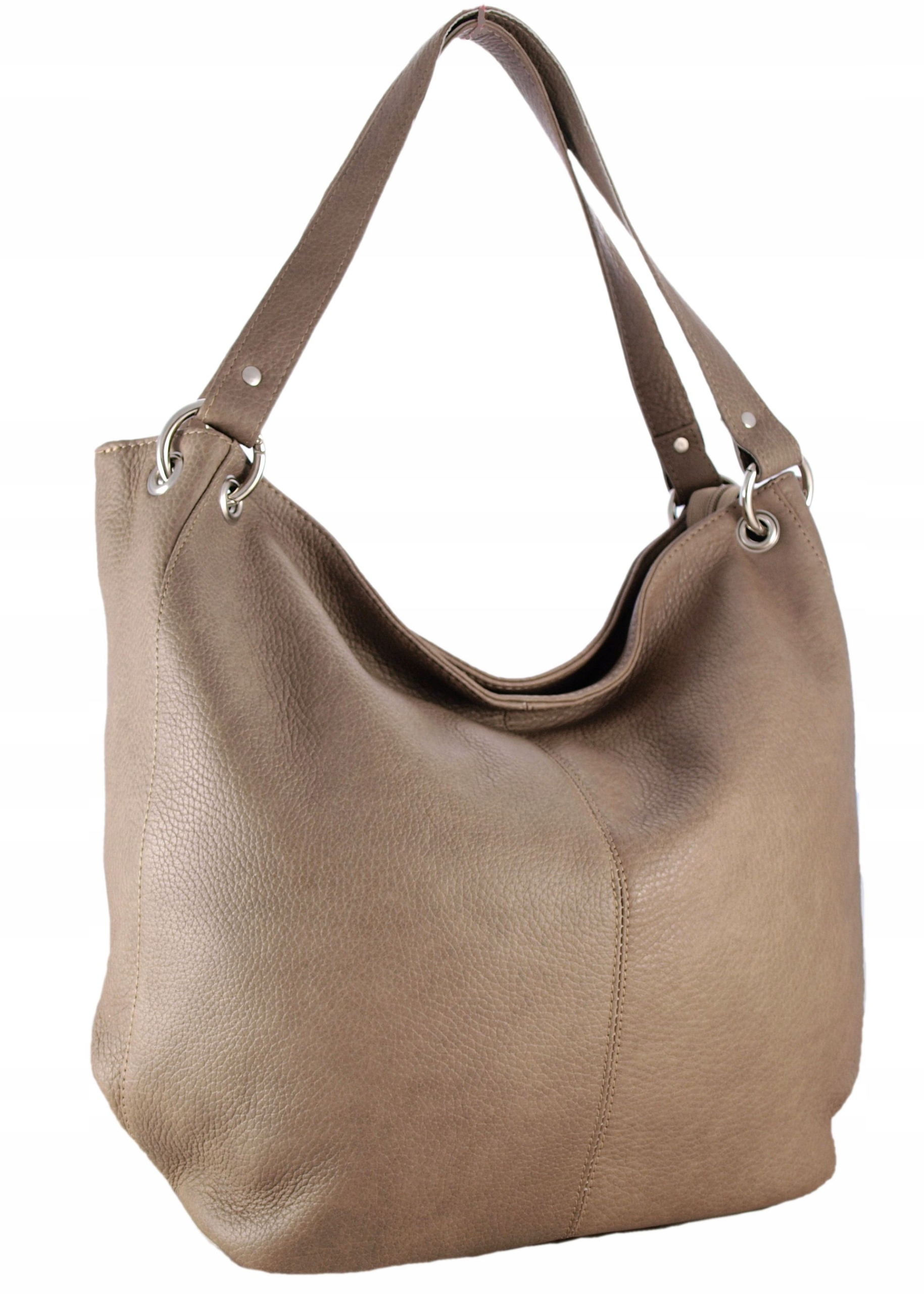 

Skórzana torebka Worek skóra naturalna Vera Pelle