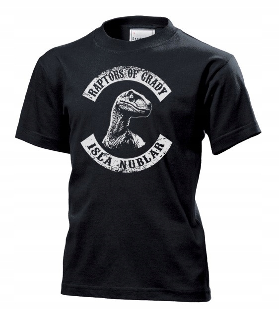 

Koszulka dziecięca Dinozaur Raptory Jurassic M