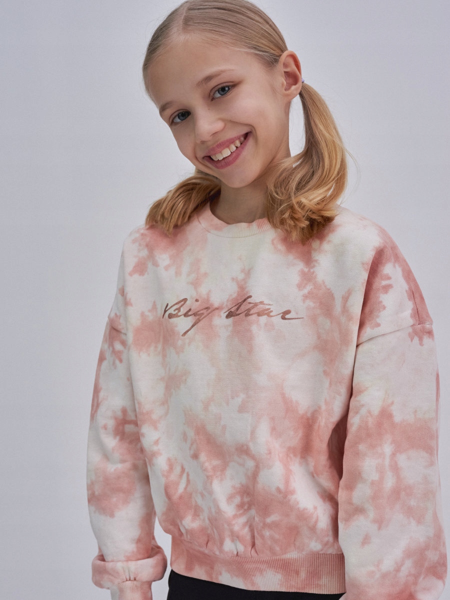 

Big Star Bluza Dziewczęca Tie-dye Omenka 702 152