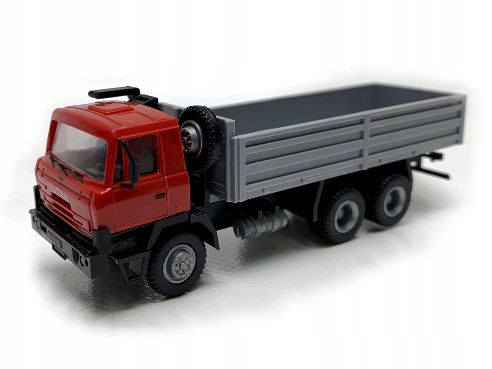 Tatra 815 6x6 czerwona platforma H0 Igra 66818014