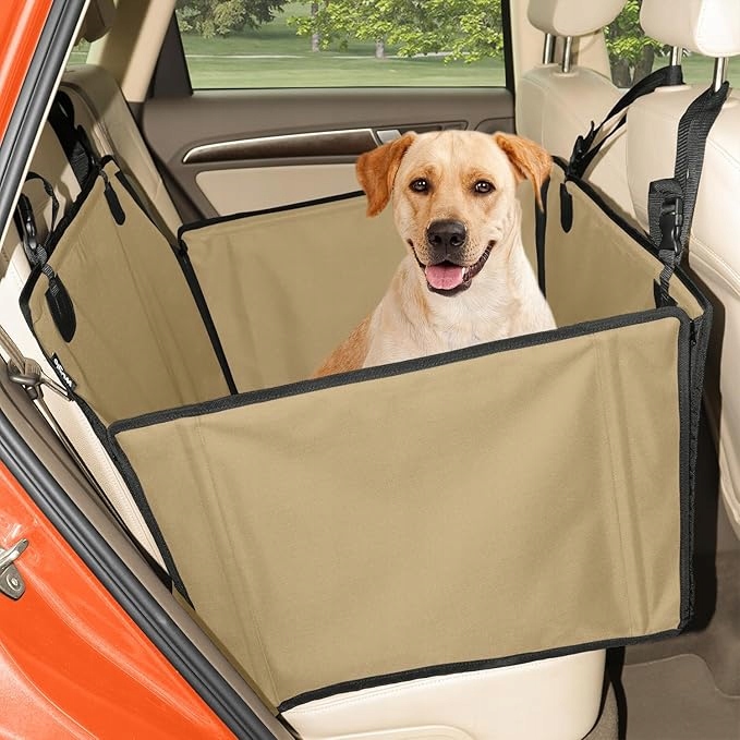 Levně Autosedačka pro psa Wuglo s bezpečnostním pásem, velikost L