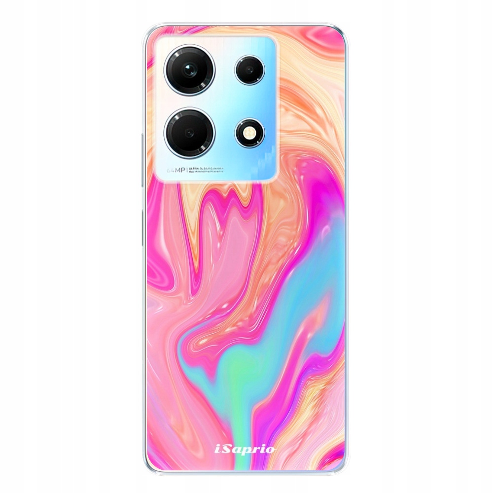 Silikonowe etui iSaprio Orange Liquid do Infinix Note 30