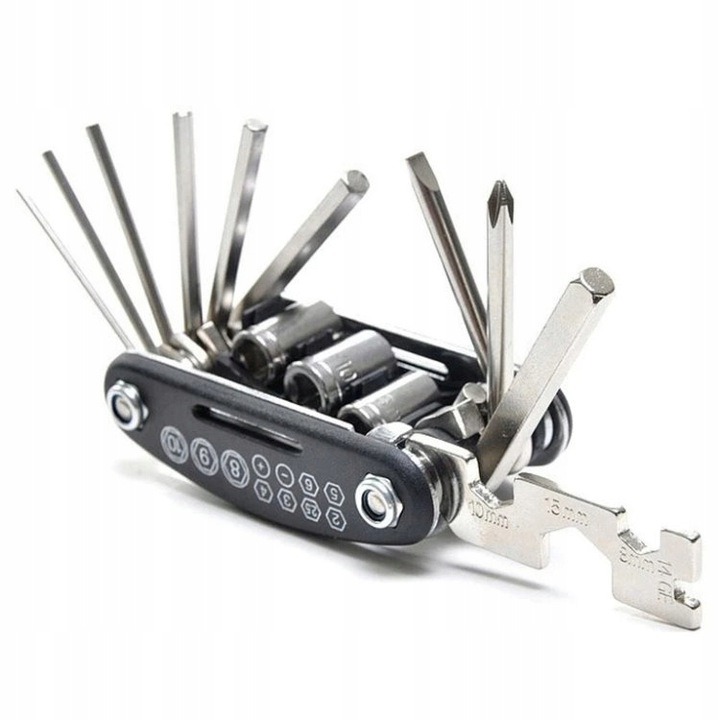 ZESTAW KLUCZY ROWEROWYCH IMBUS KLUCZ 16w1