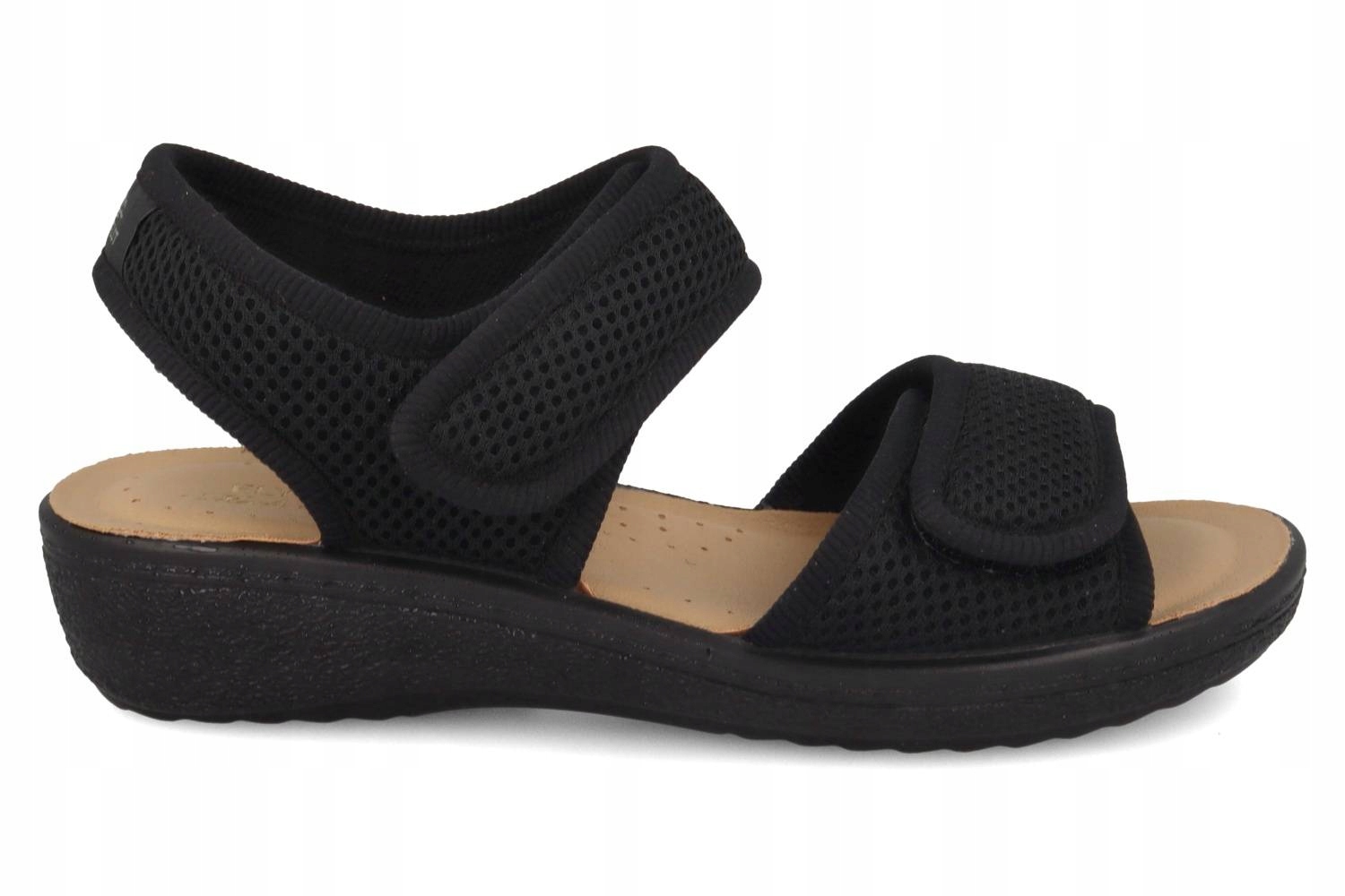 Fly Flot Dámské Sandály 55 H72 Fe Černé Na Suchý Zip vel. 40