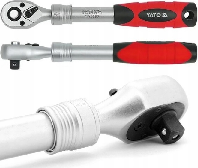 Grzechotka 3/8" Teleskopowa 215-315MM Yato