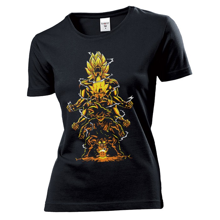 

Koszulka damska Dragon Ball Super Saiyan c XL