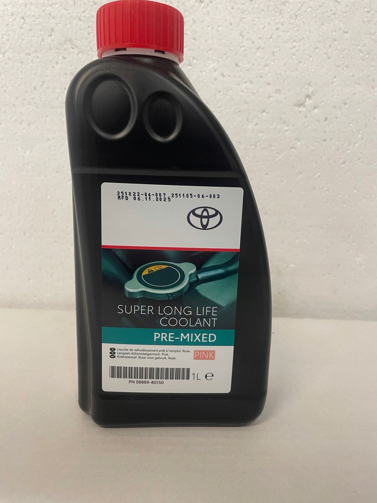 płyn chłodniczy różowy Pre mixed 1L, 08889-80150 Toyota/ Lexus