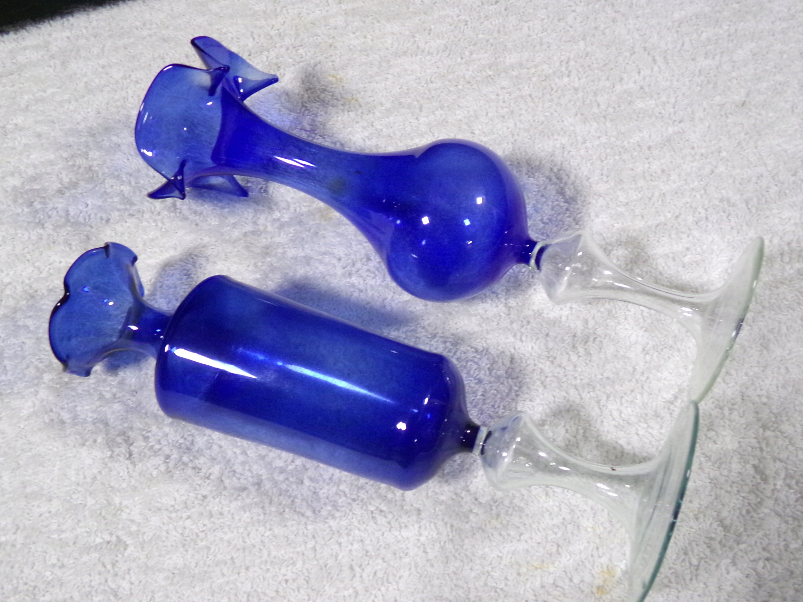 PIĘKNY ZESTAW SZKŁA ARTYSTYCZNEGO