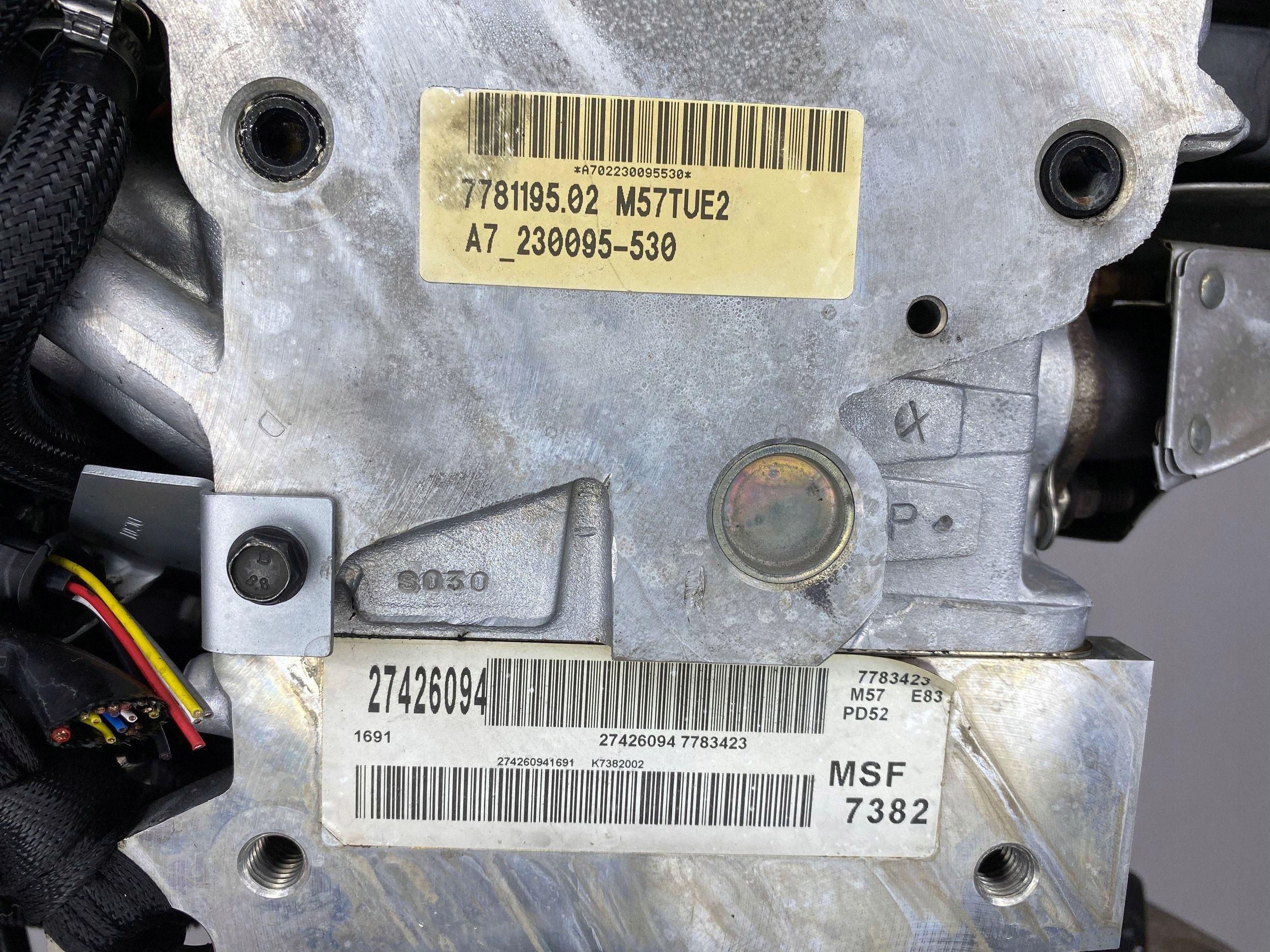 engine complete M57D30 BMW X3 E83 xDrive 30d M57 306 D3 218KM