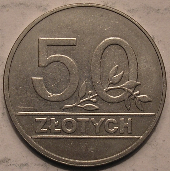 III RP - 50 złotych 1990