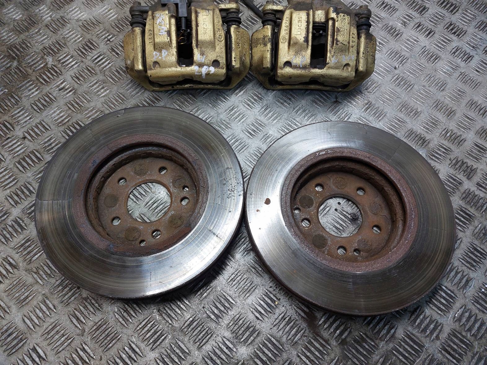 discs brake front + plates + calipers MERCEDES-BENZ W203