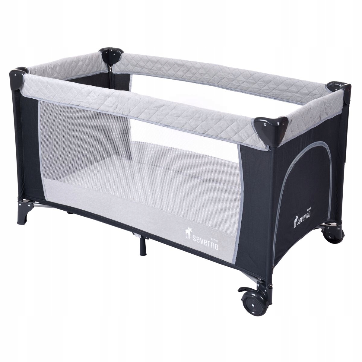 ŁÓŻECZKO TURYSTYCZNE DOSTAWNE DWUPOZIOMOWE SKŁADANE KOJEC MOSKITIERA +TORBA Stan opakowania oryginalne