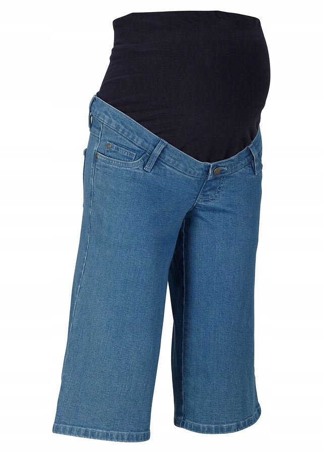 BERMUDY DŻINSOWE CIĄŻOWE 0MC 40