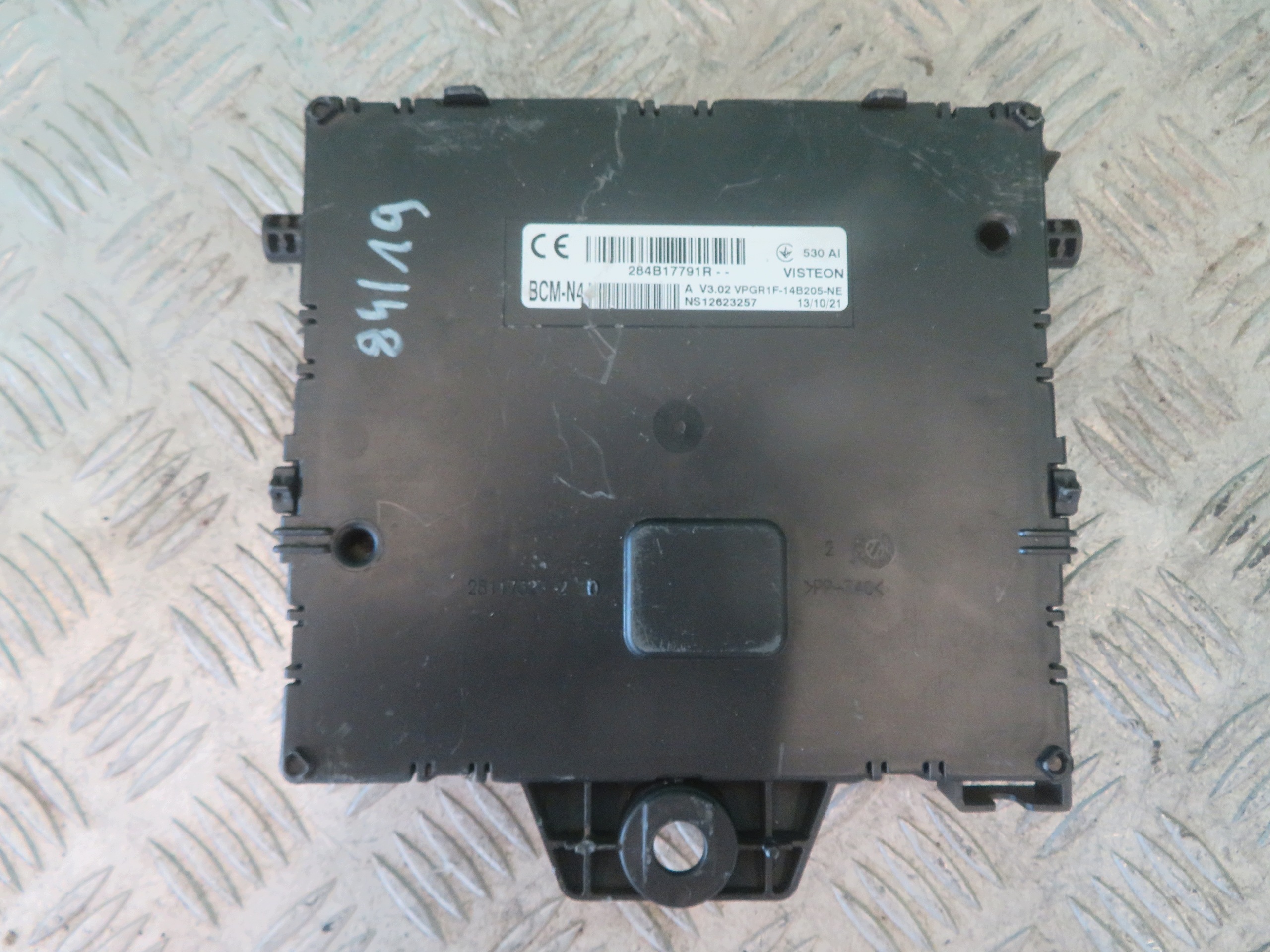 control unit module BCM MASTER MOVANO 21R 284B17791R