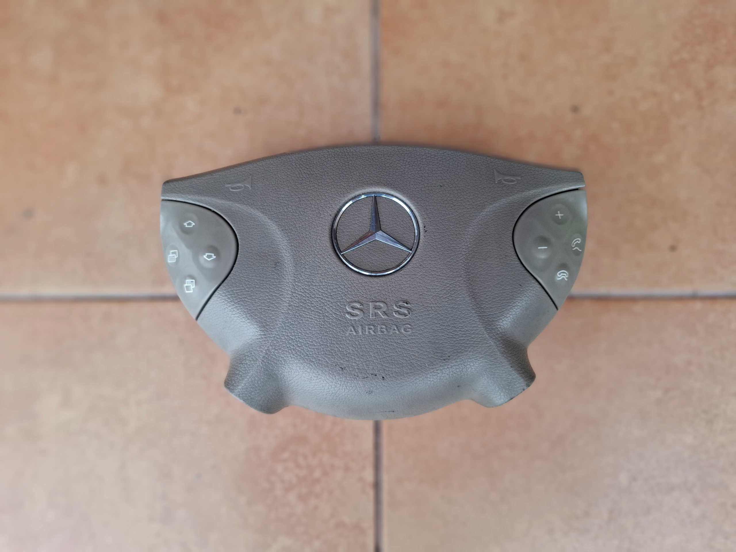 steering wheel airbag MERCEDES W211 beige