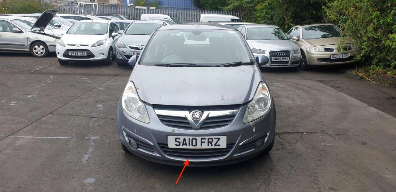griglia Paraurti Opel Corsa D 2010 13179942