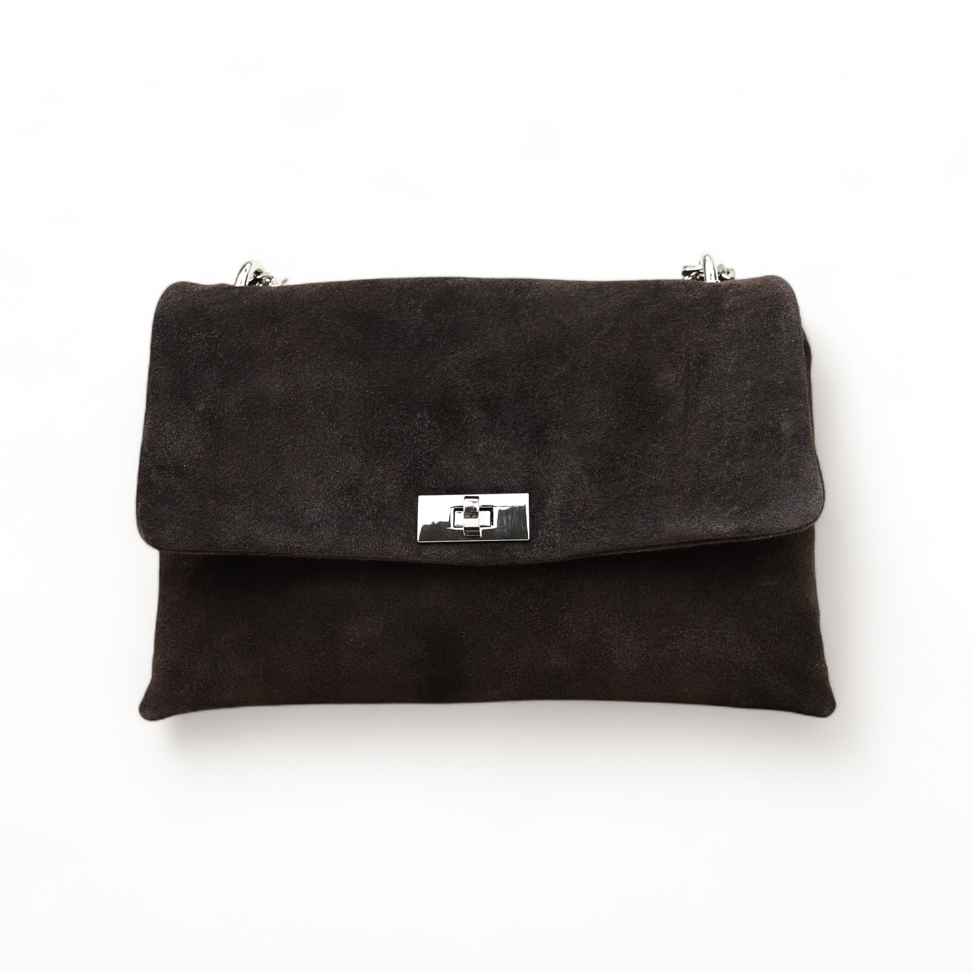 Dámská semišová kabelka Nina-M Espresso