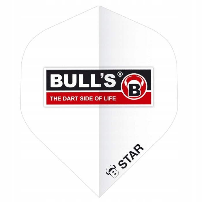 PIÓRKA DO DARTA RZUTEK BULLS BIAŁE STANDARD