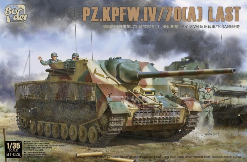 Border Model BT-026 Pz. Kpfw. IV/70 (a) Konečný