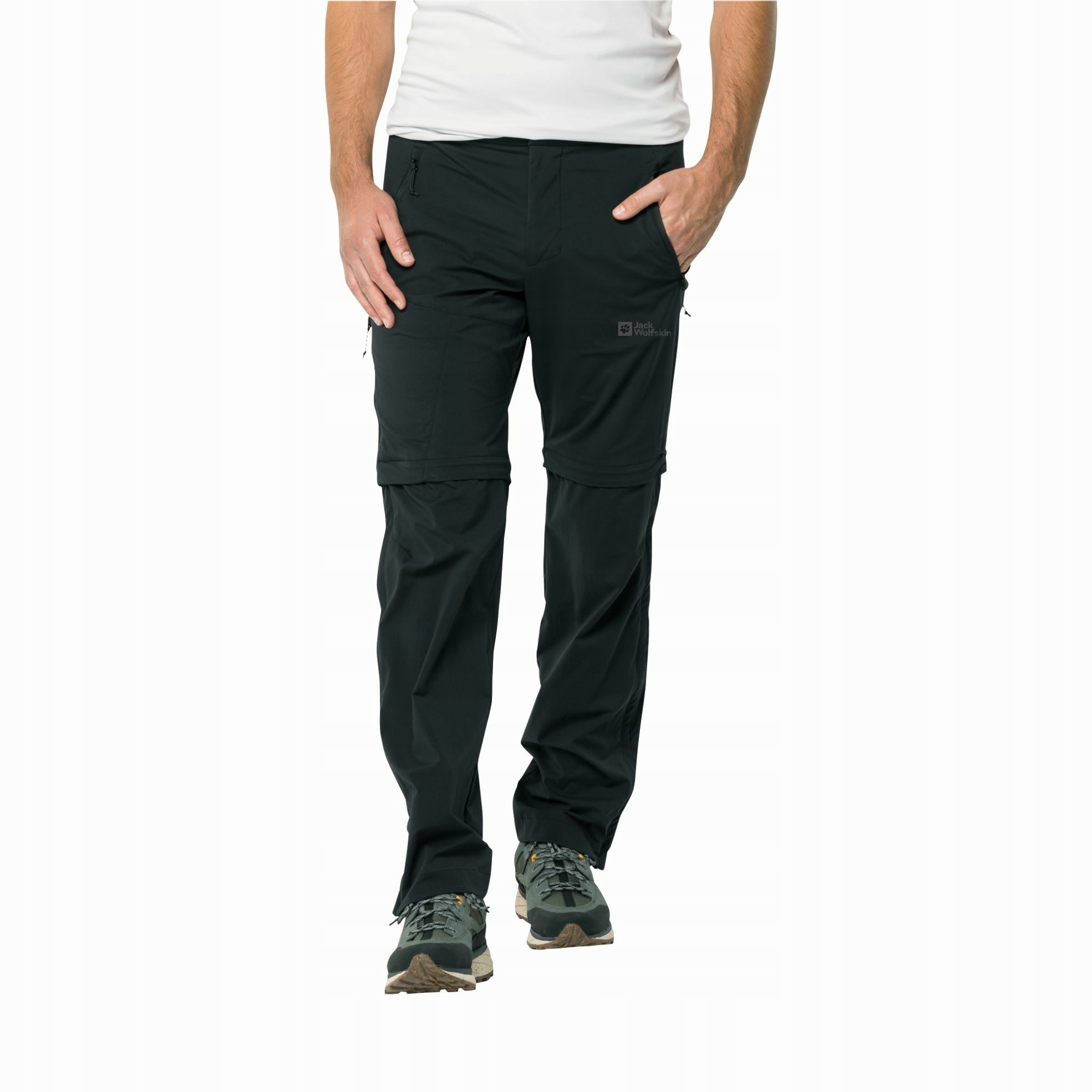 Męskie spodnie softshellowe Jack Wolfskin Glastal Zip Away Pants M 50