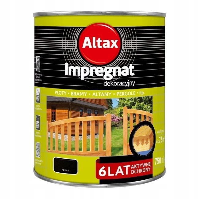 

Altax Impregnat Dekoracyjny 0,75l Heban