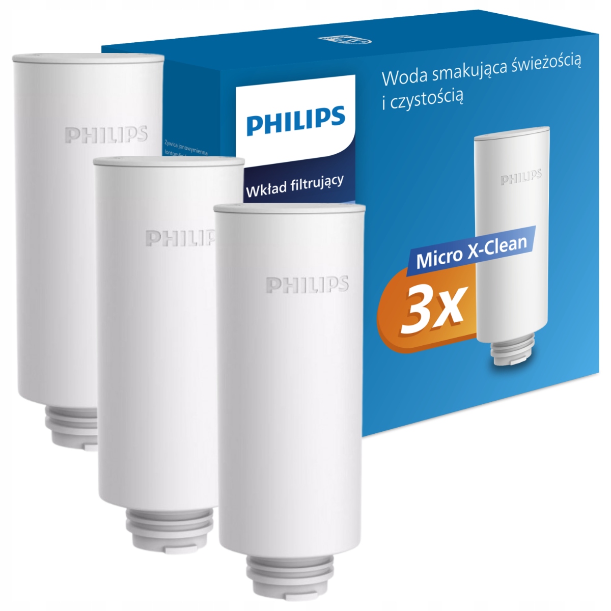 Wkłady wymienne AWP225 Philips, filtry wymienne do filtra AWP2980, 3 szt