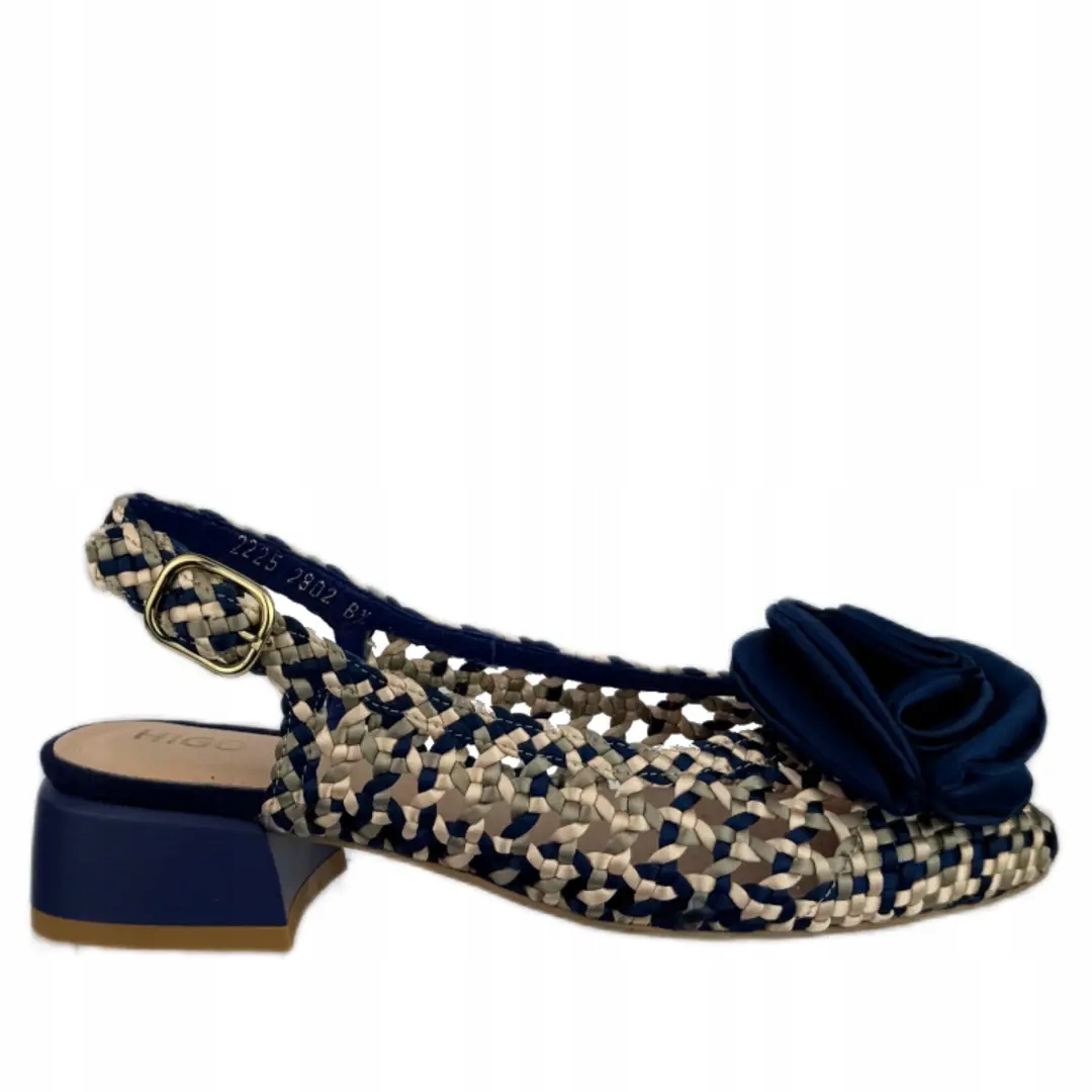 Dámská balerína Higo 2802 námořnická modrá 35, Námořnická Modrá