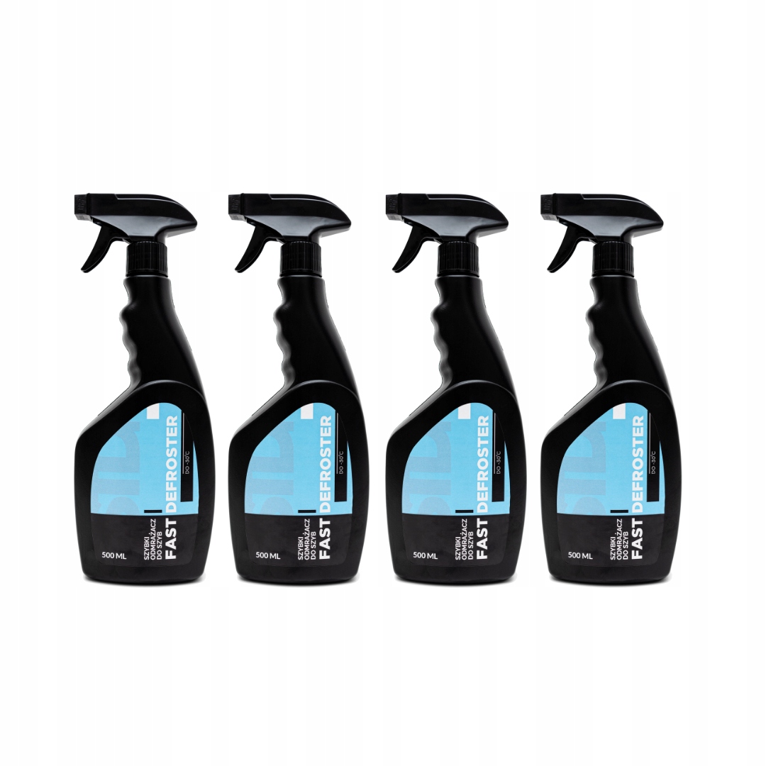 

Fast Defroster 2.0 Mocny Odmrażacz Do Szyb 4x500ML