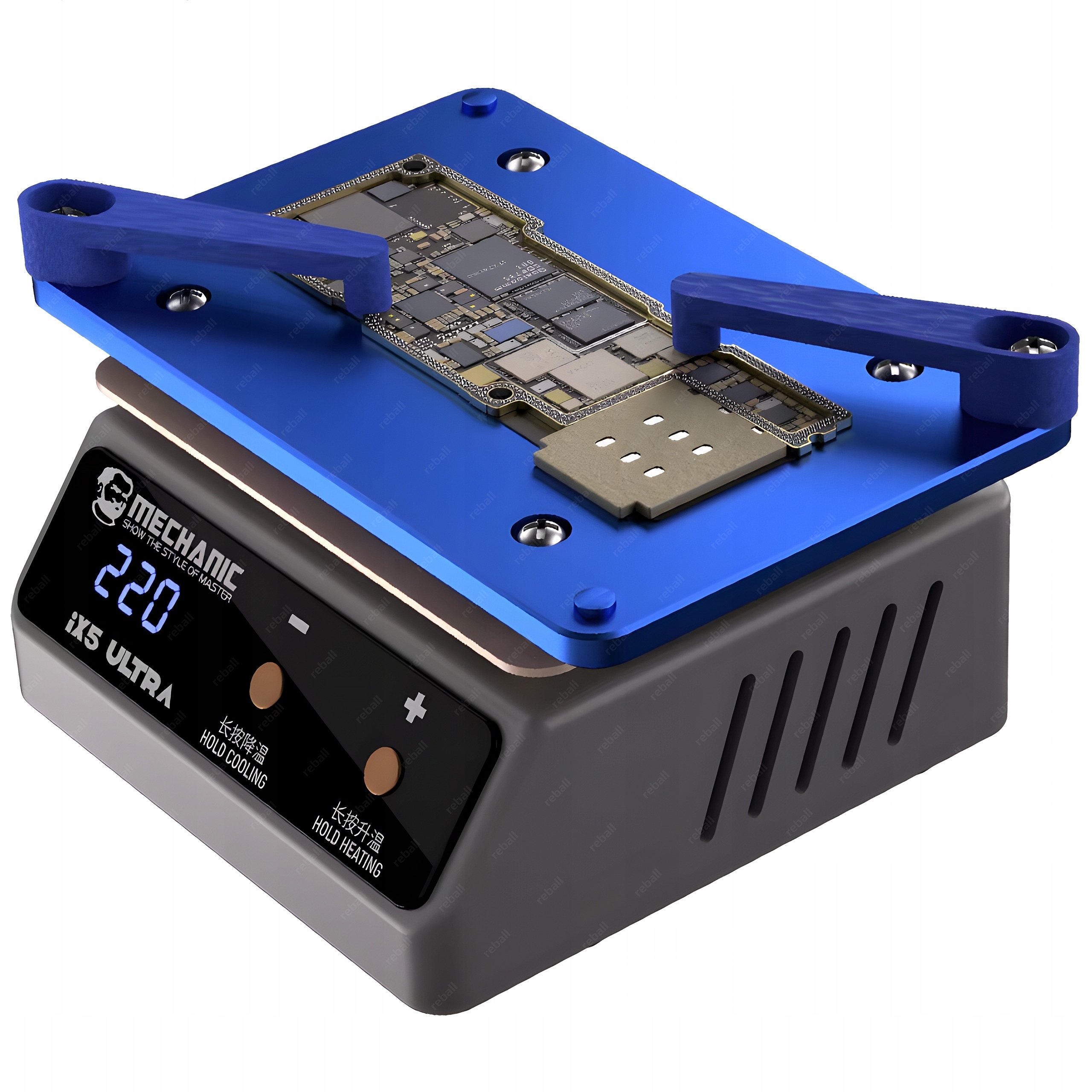 Ohřívač Pcb Pro Pájení Bga LCD Led Smd Mechanic iX5 Ultra 50W 260°C