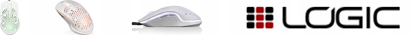 PRZEWODOWA MYSZKA GAMINGOWA USB Z PODŚWIETLENIEM RGB LOGIC STARR-ONE-LIGHT Model STARR ONE LIGHT