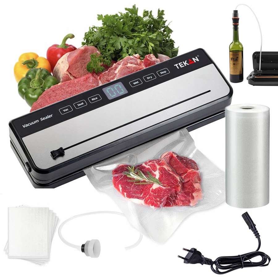 Automatická svářečka vakuových balicích strojů pro potraviny XL rolky