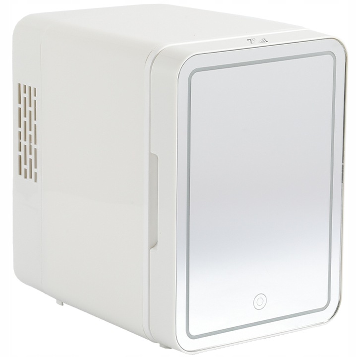 Lodówka kosmetyczna turystyczna przenośna Hoffen 4l 36W z lustrem Led