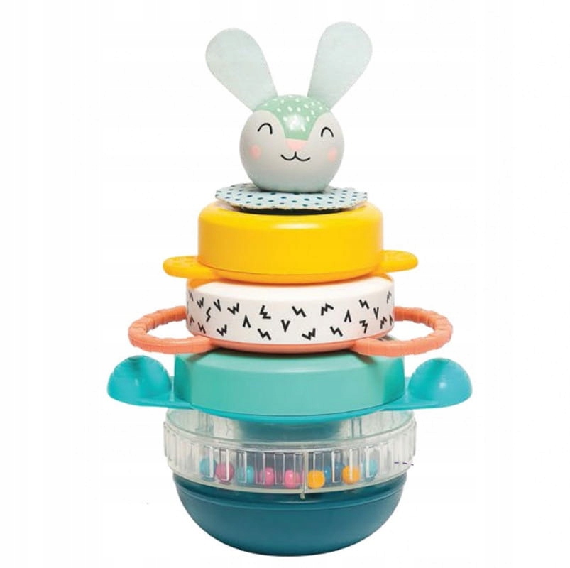 

Taf Toys Piramidka z kółeczek Króliczek Hunny