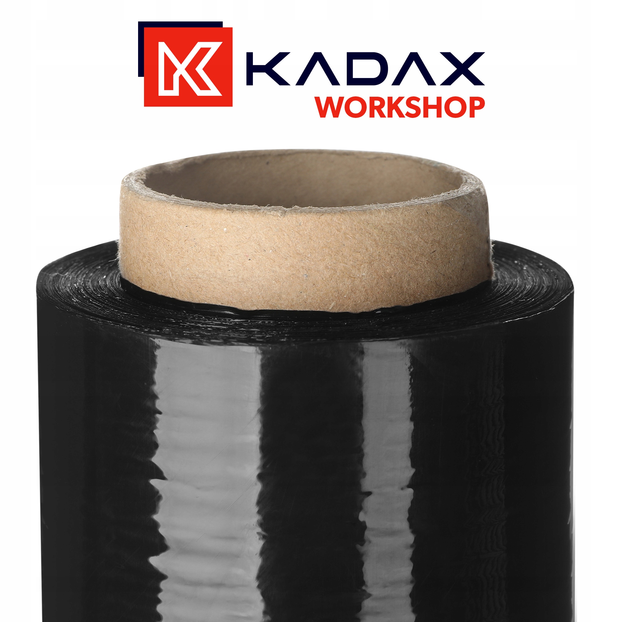 FOLIA STRETCH STRECZ 2,5kg CZARNA MOCNA XL 4x Waga tuby 3 kg