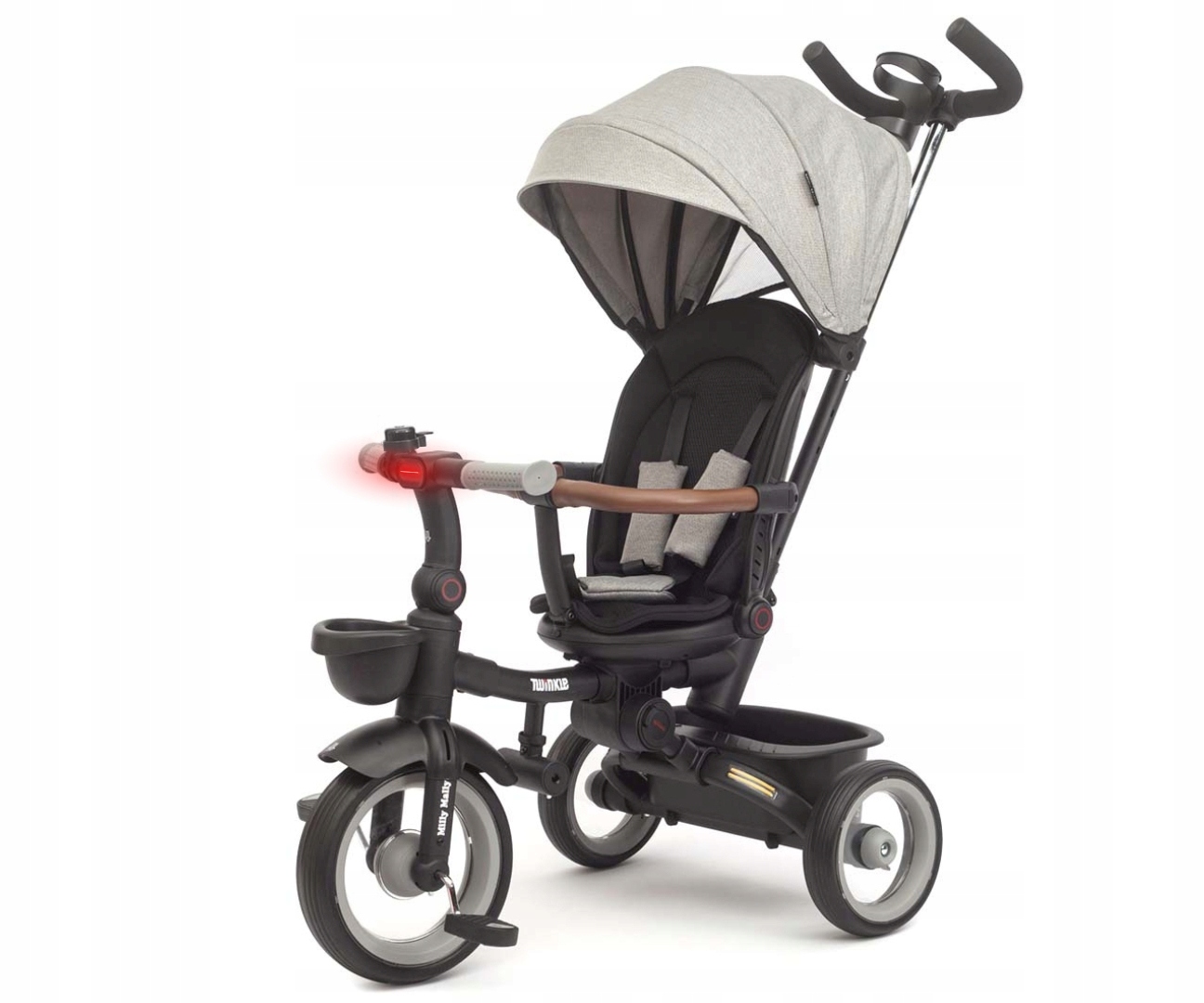 Milly Mally rowerek trójkołowy Twinkle Grey