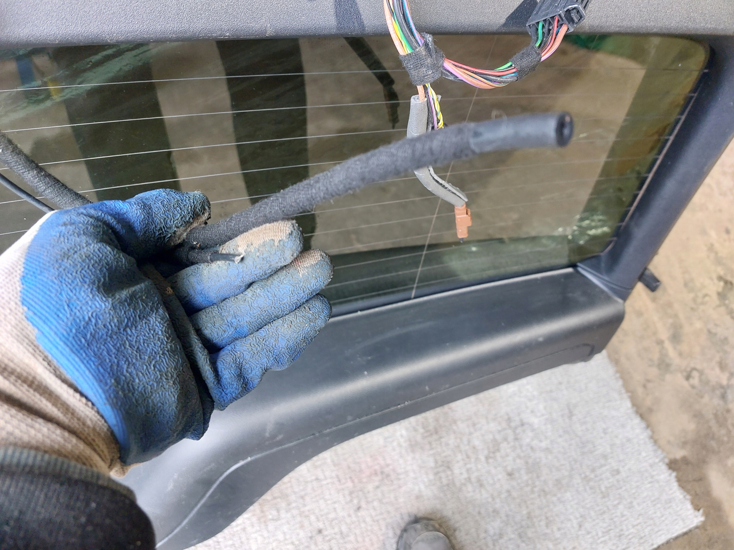 boot door LAND ROVER DISCOVERY IV 4 16r blue