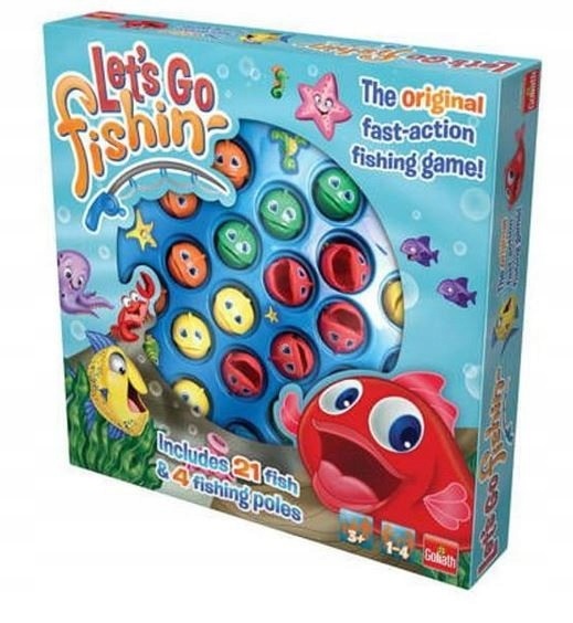 

Lets Go Fishin Chodźmy Na Rybki Gra Goliath