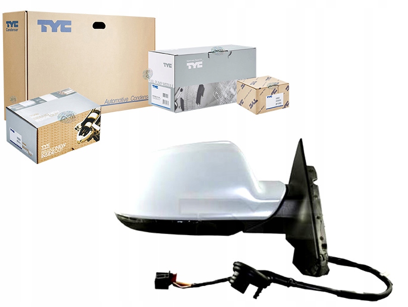 TYC LUSTERKO AUDI A3 1.6 E-POWER (8P1)