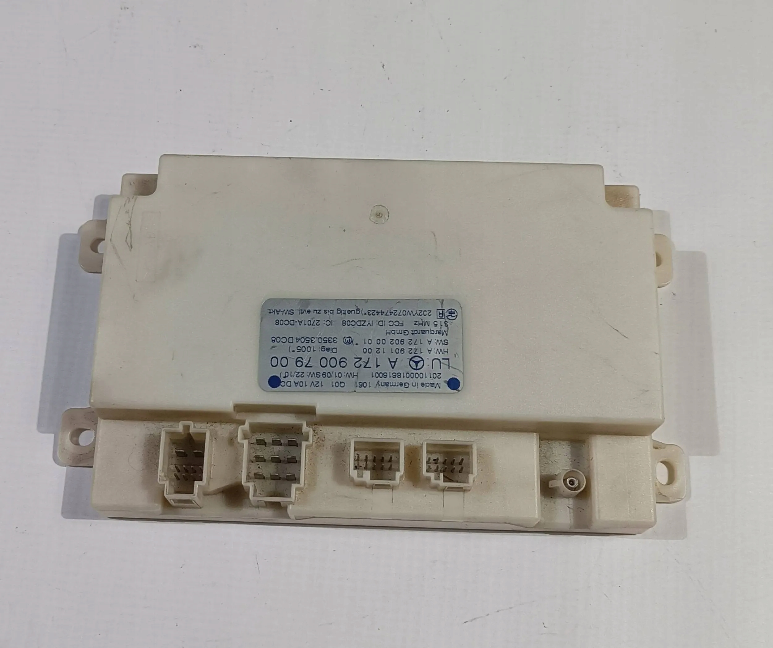 modul riadiaca jednotka keyless Mercedes W212