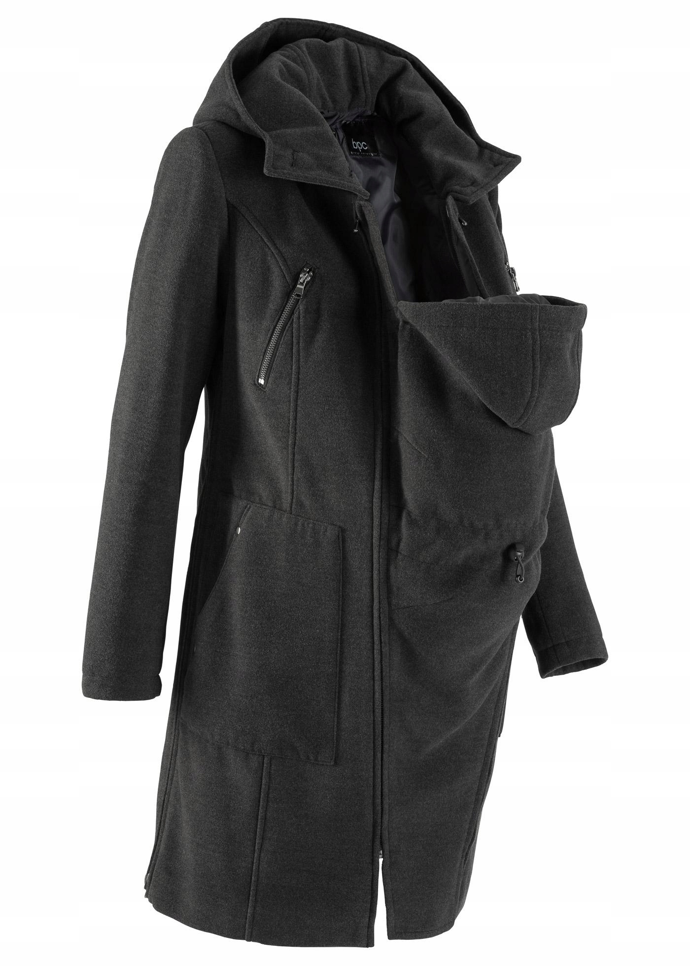 34 Bonprix PŁASZCZ DAMSKI CIĄŻOWY geo Rodzaj klasyczny