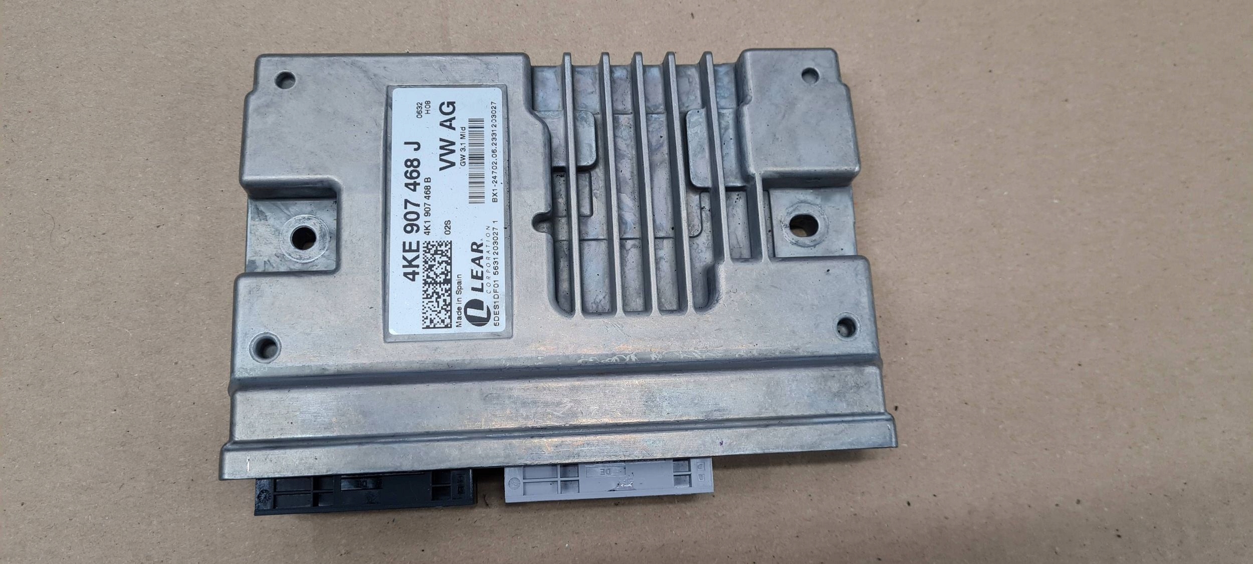 A6 C8 4K module control unit GATEWAY 2.0 TFSI HYBRYDA 4KE907468J A7 4K