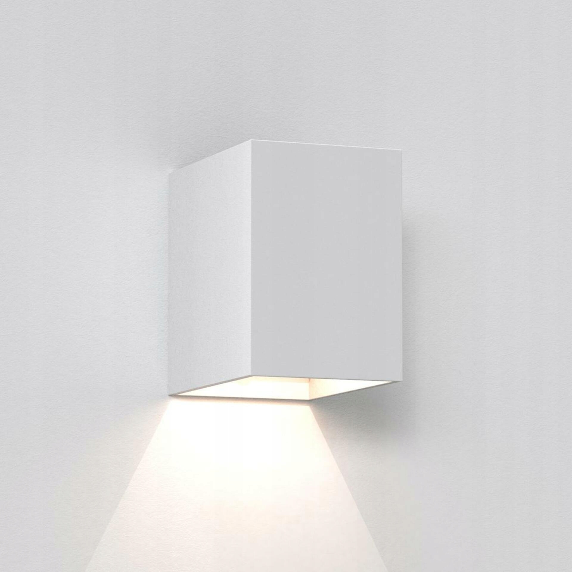 Nástenné svietidlo Astro Oslo 100 Led 3.8W 3000K IP65 biele, moderný design