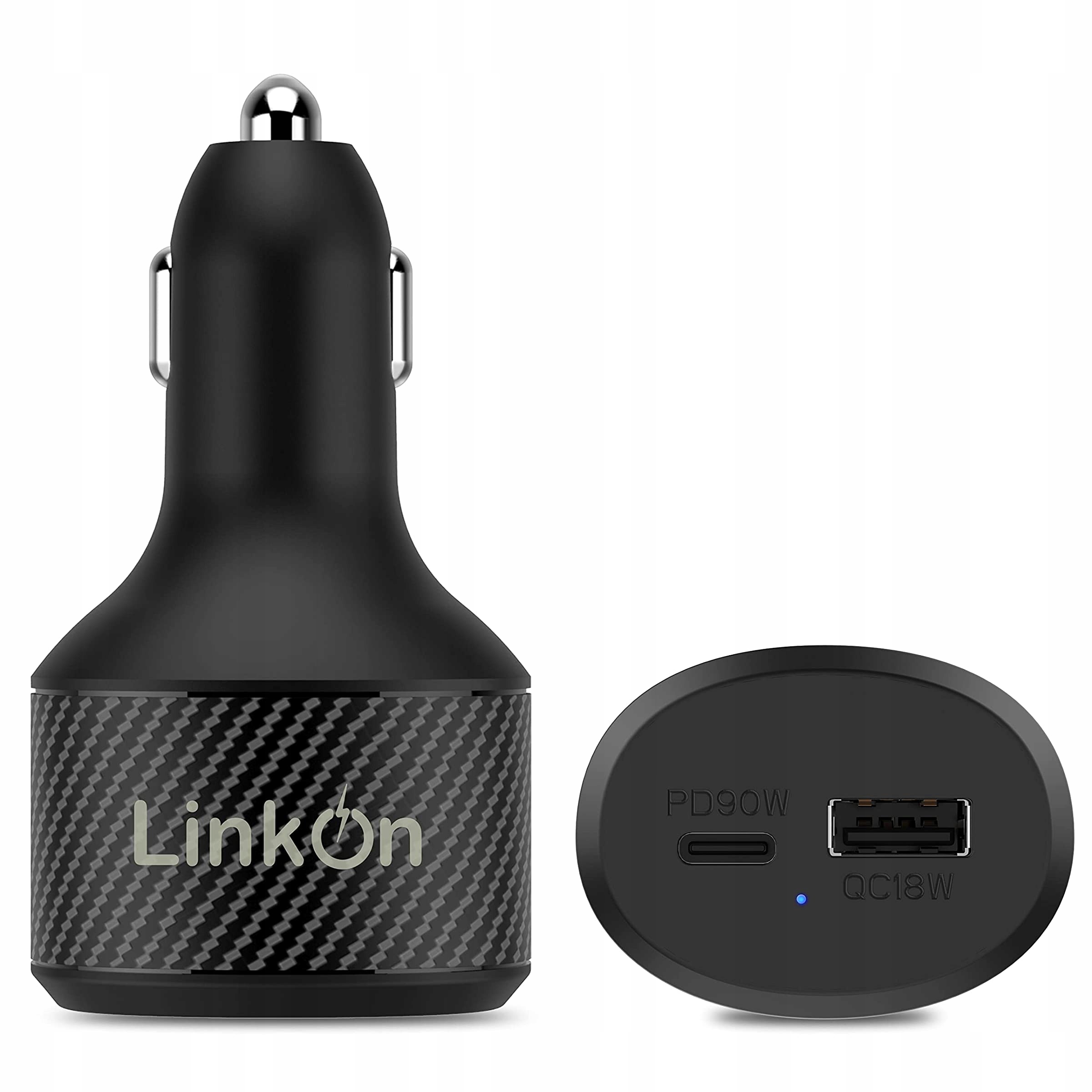 Linkon автомобильное зарядное устройство 112.5 Вт USB-C 2в1