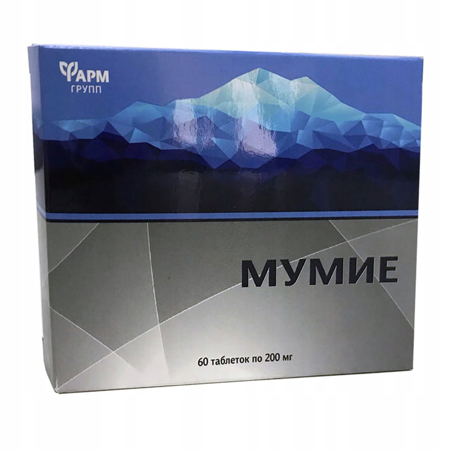 

Mumio Oczyszczone Shilajit 60 tabletek Ałtajskie